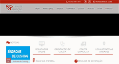 Desktop Screenshot of labsouzaassuncao.com.br